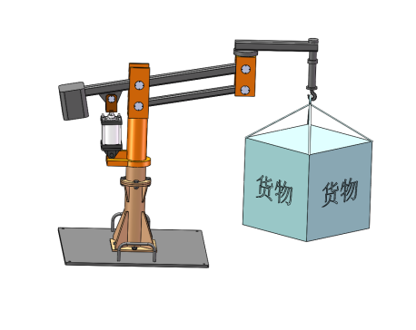 落地式助力机械手模型设计+CAD图纸+说明书+三维SW