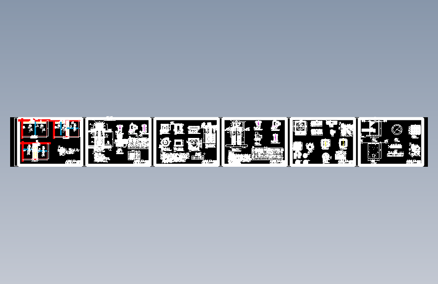 地埋管布置及出水口大样图——732511