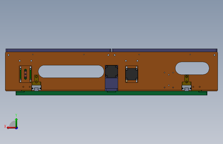 B4155-0.9米双带宽度可调输送机构_SOLIDWORKS_模型图纸下载 – 懒石网