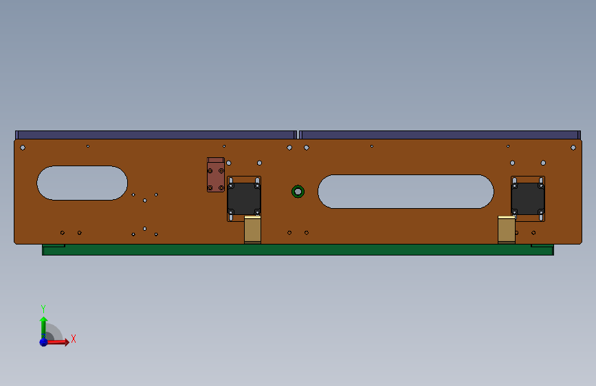 B4155-0.9米双带宽度可调输送机构_SOLIDWORKS_模型图纸下载 – 懒石网
