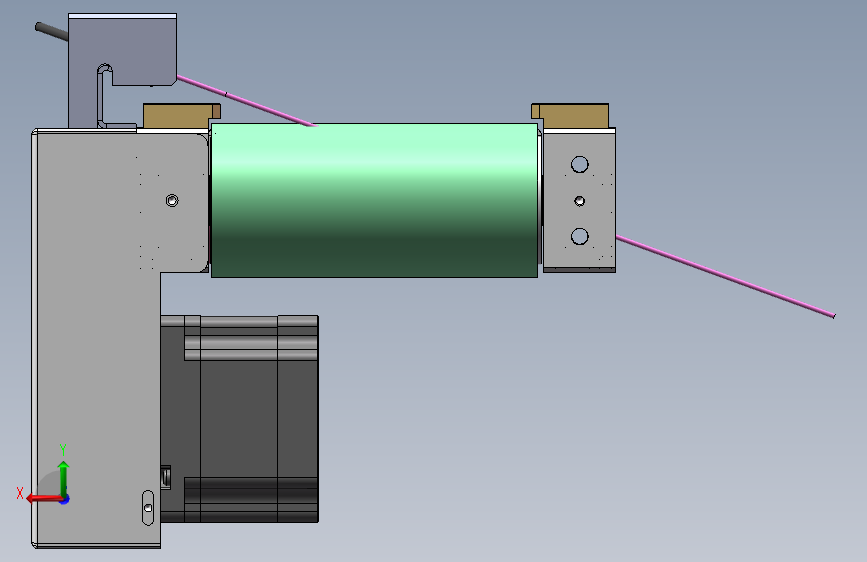B4153-0.9米0.134米皮带输送机构_SOLIDWORKS 2018_模型图纸下载 – 懒石网