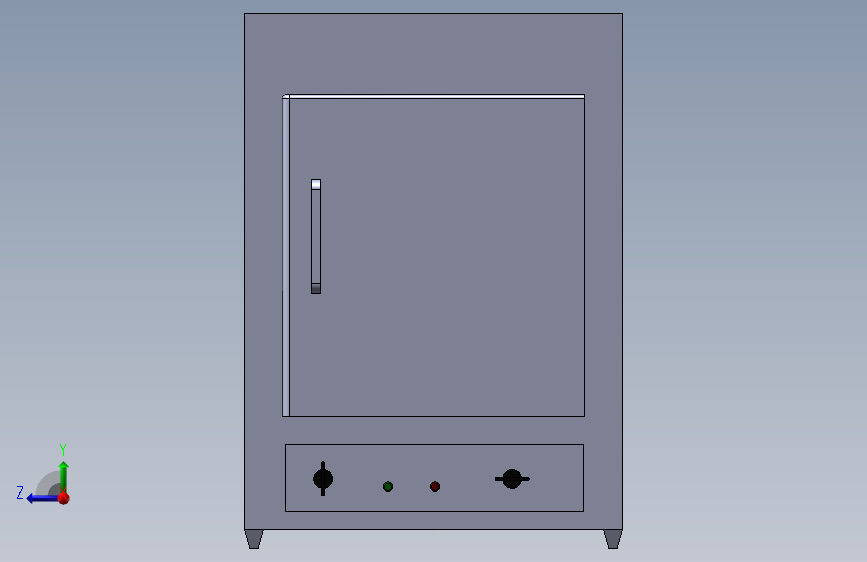 实验室烘干箱设计模型450951