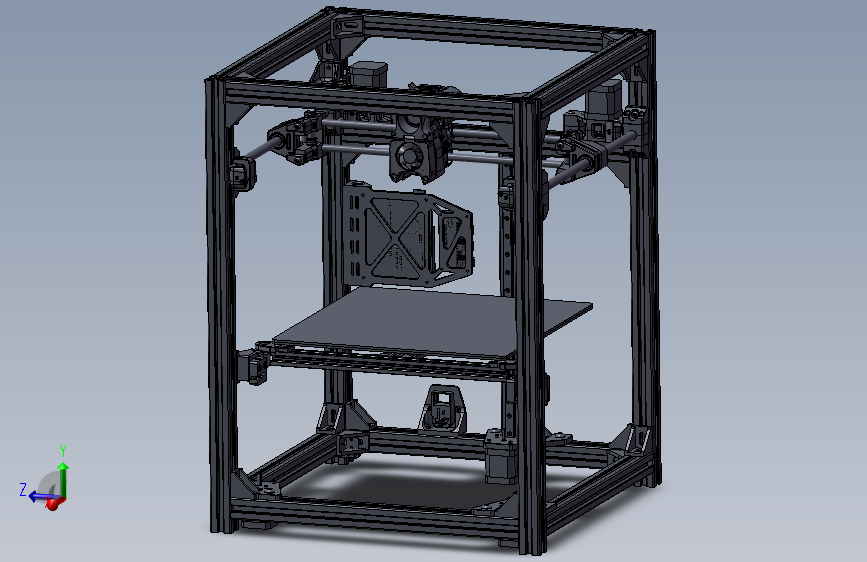 B3874-HeRon-Voron-3d打印机
