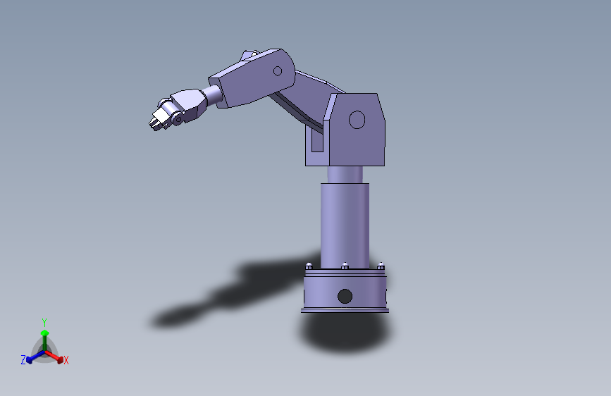 J282-基于SolidWorks六自由度焊接机械手三维运动模拟【说明书+CAD图+SW三维图】