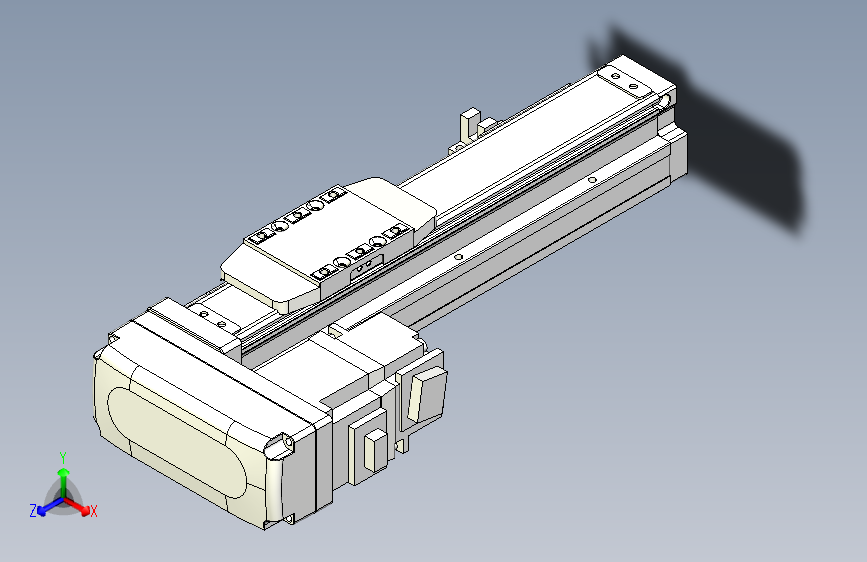 TPA GCR系列滚珠丝杠直线轴内置导轨-TPA-GCR-40-1210C-L100-ML-M10-N3