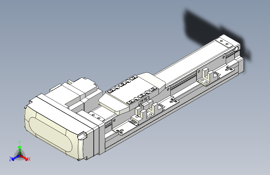 TPA GCR系列滚珠丝杠直线轴内置导轨-TPA-GCR-40-1210C-L100-MR-M10-N3