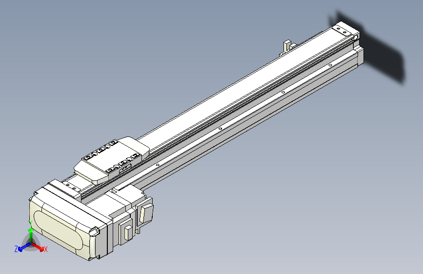 TPA GCR系列滚珠丝杠直线轴内置导轨-TPA-GCR-40-1210C-L300-ML-M10-N3