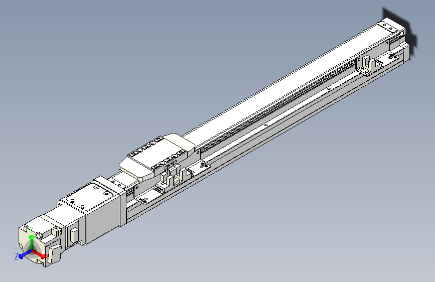 TPA GCR系列滚珠丝杠直线轴内置导轨-TPA-GCR-40-1210C-L300-M-M10-N3