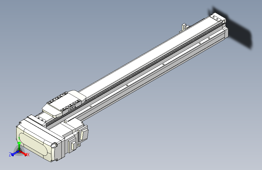 TPA GCR系列滚珠丝杠直线轴内置导轨-TPA-GCR-40-1210C-L350-ML-M10-N3
