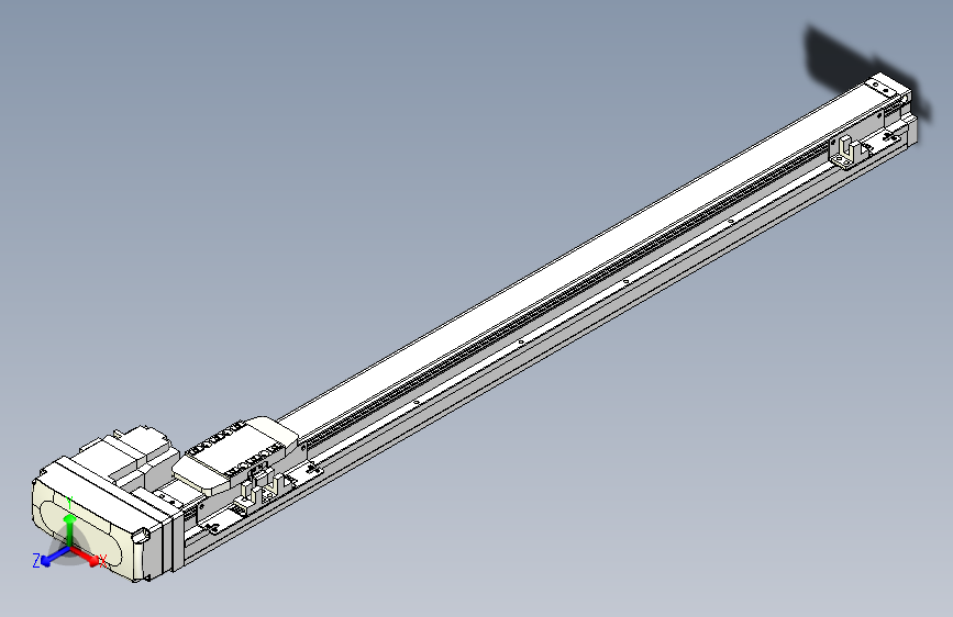TPA GCR系列滚珠丝杠直线轴内置导轨-TPA-GCR-40-1210C-L550-MR-M10-N3