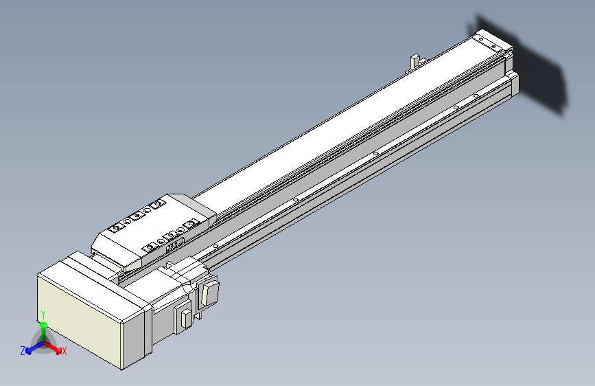 TPA GCR系列滚珠丝杠直线轴内置导轨-TPA-GCR-50-1210C-L350-ML-M10-N3
