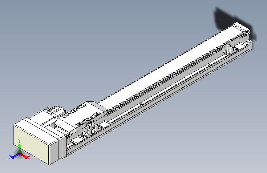 TPA GCR系列滚珠丝杠直线轴内置导轨-TPA-GCR-50-1210C-L400-MR-M10-N3