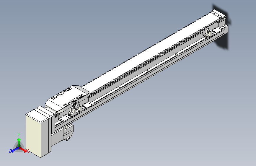 TPA GCR系列滚珠丝杠直线轴内置导轨-TPA-GCR-50-1210C-L450-MP-M10-N3