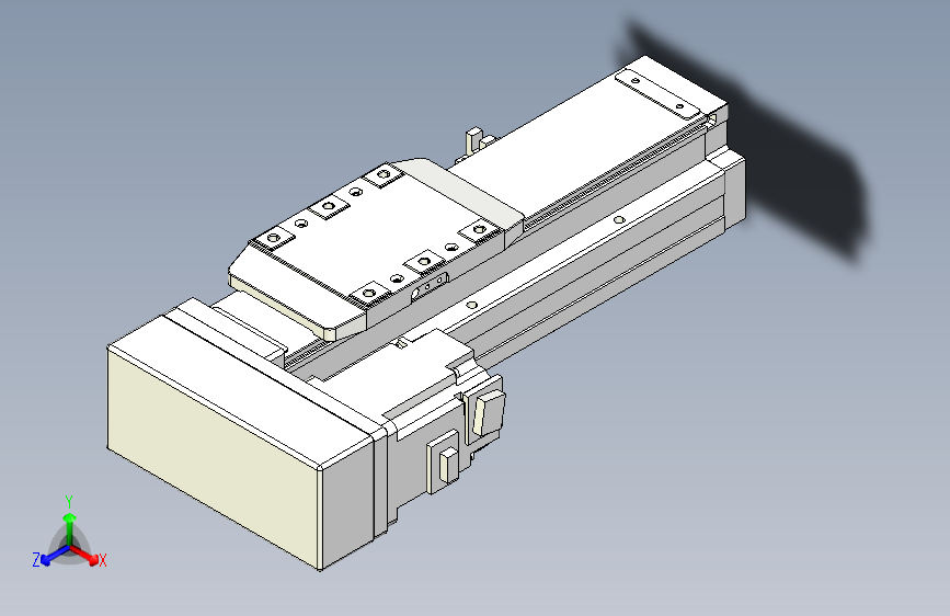 TPA GCR系列滚珠丝杠直线轴内置导轨-TPA-GCR-80-1610C-L100-ML-M20-N3