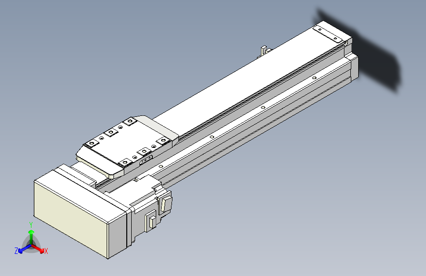 TPA GCR系列滚珠丝杠直线轴内置导轨-TPA-GCR-80-1610C-L300-ML-M20-N3
