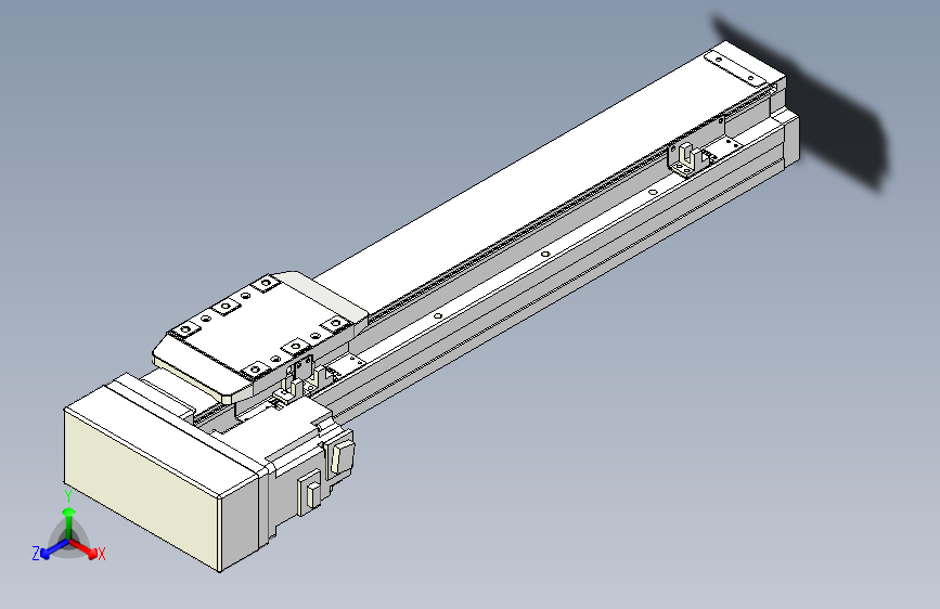 TPA GCR系列滚珠丝杠直线轴内置导轨-TPA-GCR-80-1610C-L350-ML-M40-N3