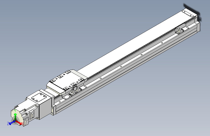 TPA GCR系列滚珠丝杠直线轴内置导轨-TPA-GCR-80-1610C-L500-M-M20-N3