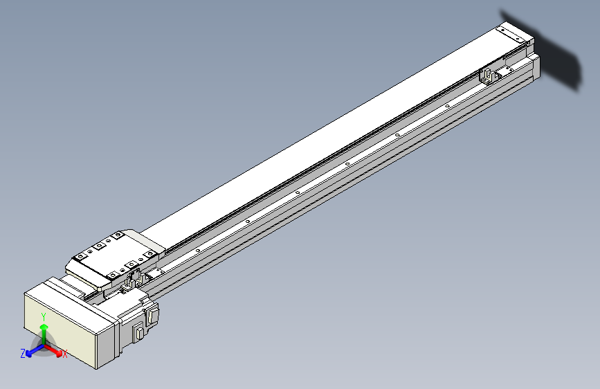 TPA GCR系列滚珠丝杠直线轴内置导轨-TPA-GCR-80-1610C-L700-ML-M40-N3