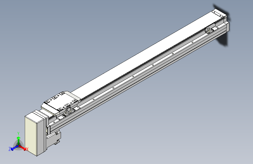 TPA GCR系列滚珠丝杠直线轴内置导轨-TPA-GCR-80-1610C-L700-MP-M20-N3