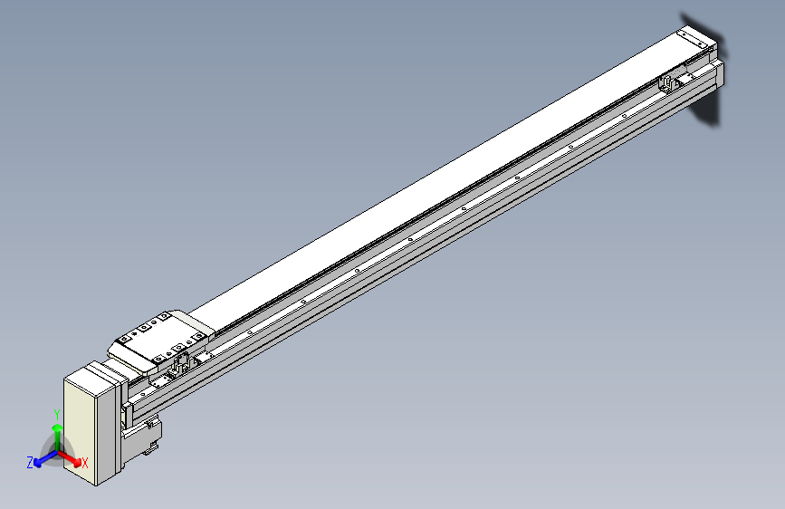 TPA GCR系列滚珠丝杠直线轴内置导轨-TPA-GCR-80-1610C-L900-MP-M20-N3
