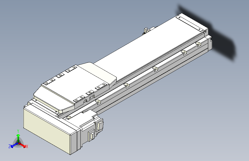 TPA GCR系列滚珠丝杠直线轴内置导轨-TPA-GCR-120-1610C-L300-ML-M40-N3