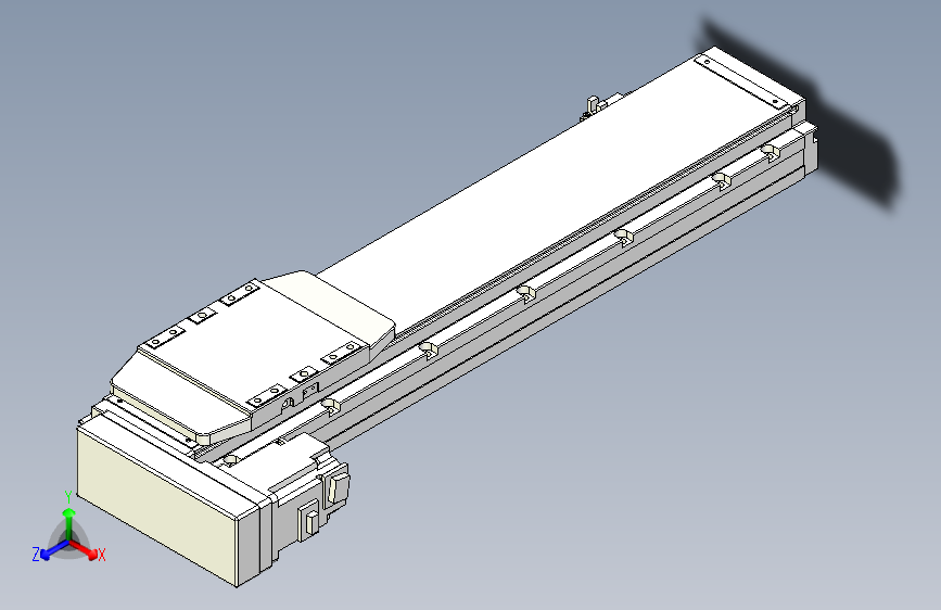 TPA GCR系列滚珠丝杠直线轴内置导轨-TPA-GCR-120-1610C-L400-ML-M40-N3