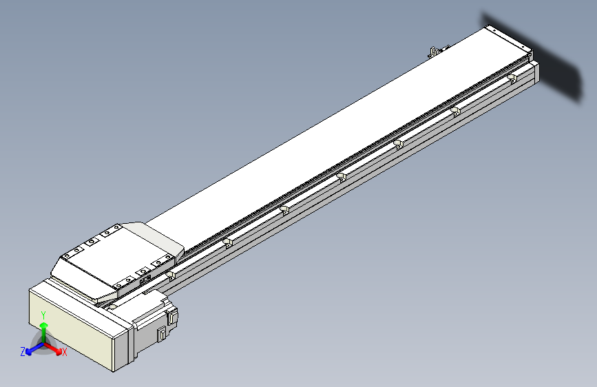 TPA GCR系列滚珠丝杠直线轴内置导轨-TPA-GCR-150-2010C-L900-ML-M75-N3
