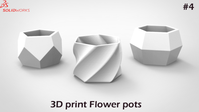 3D 打印花盆