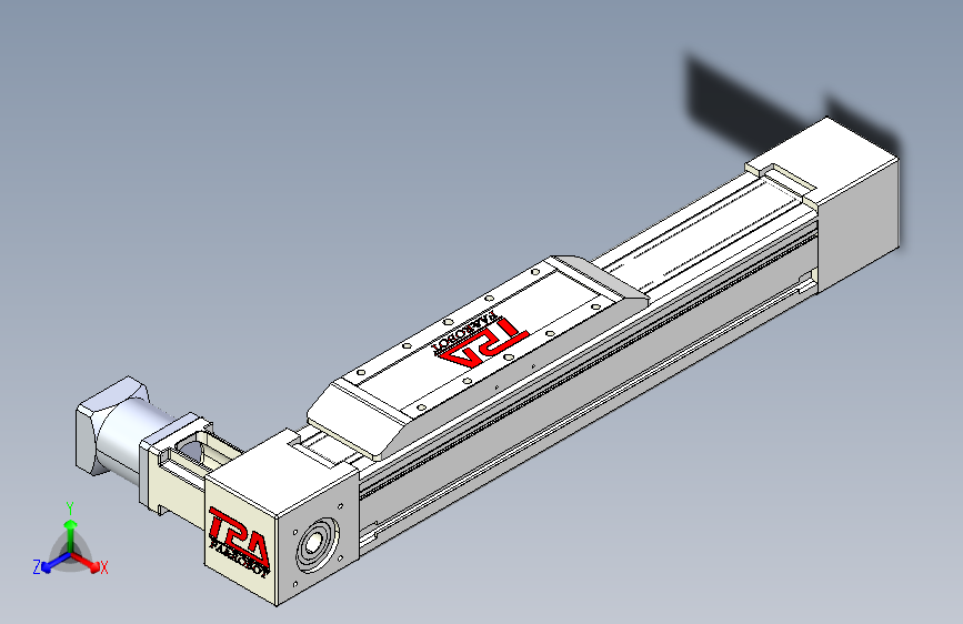 TPA OCB系列伺服电机集成皮带传动直线执行器-TPA-OCB-80-140-L150-DL-J60-N3
