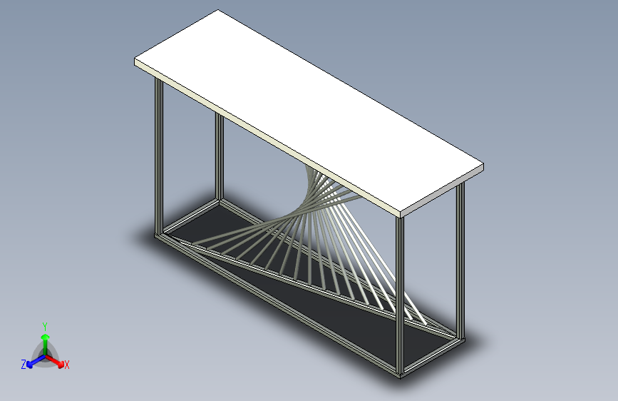 实心家具设计 ： Twist Table