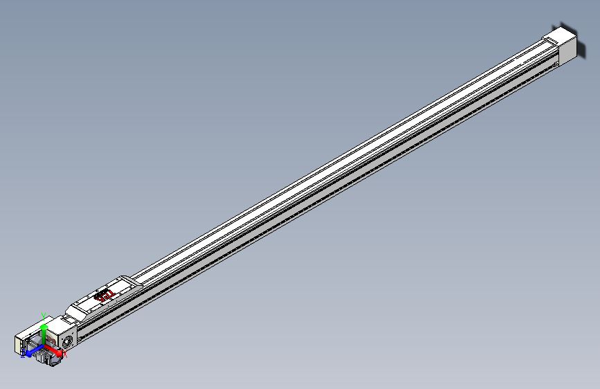 TPA OCB系列伺服电机集成皮带传动直线执行器-TPA-OCB-80-140-L1950-ML-P40-N3
