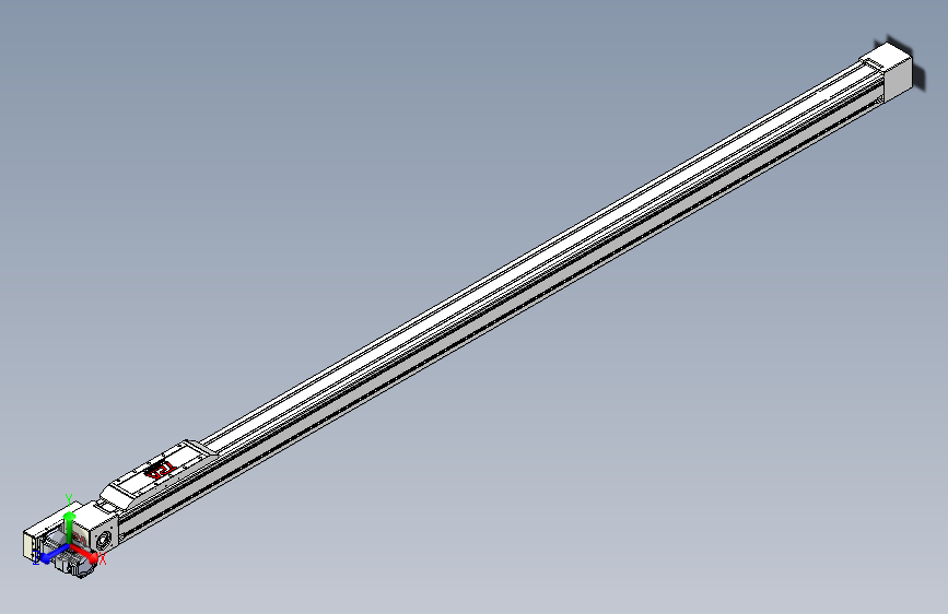 TPA OCB系列伺服电机集成皮带传动直线执行器-TPA-OCB-80-140-L2050-ML-P40-N3