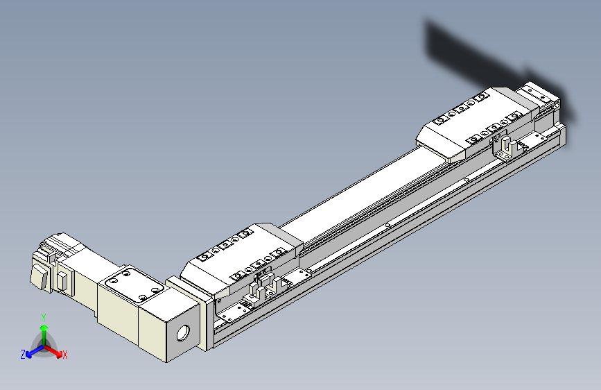 TPA GCBS系列带式直线轴双滑块型-TPA-GCBS-50-P42-L75-DR-M10-N3
