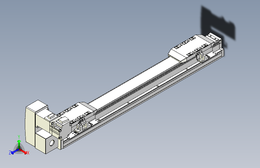 TPA GCBS系列带式直线轴双滑块型-TPA-GCBS-50-P42-L125-LU-M10-N3