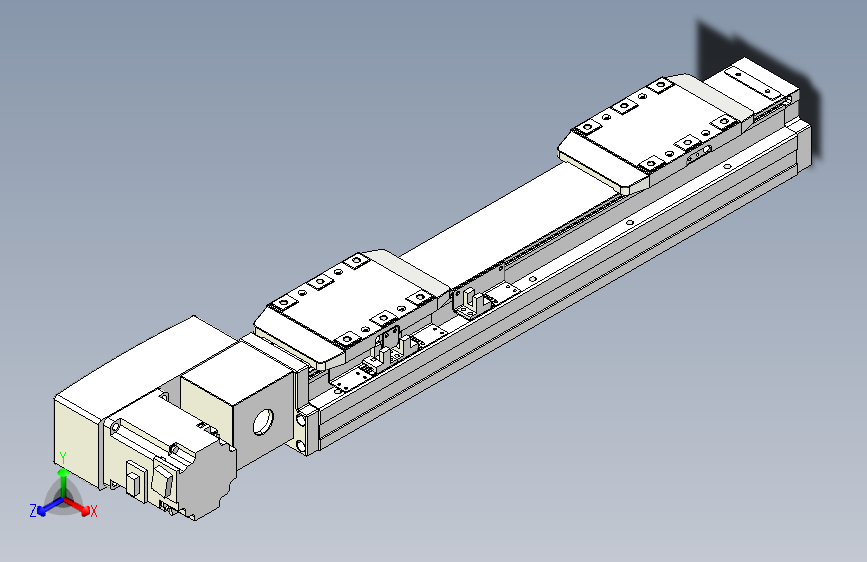 TPA GCBS系列带式直线轴双滑块型-TPA-GCBS-80-P60-L75-QL-M20-N3