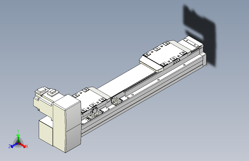 TPA GCBS系列带式直线轴双滑块型-TPA-GCBS-80-P60-L75-RU-M20-N3