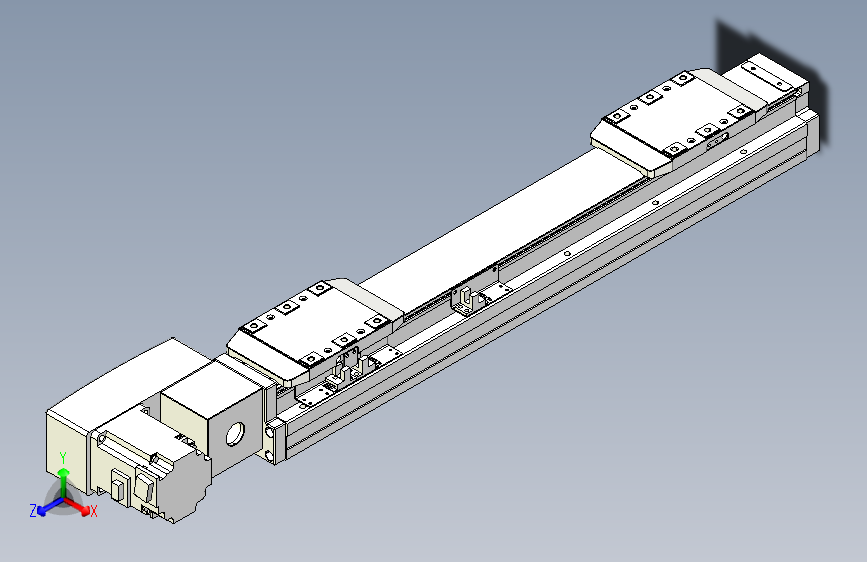 TPA GCBS系列带式直线轴双滑块型-TPA-GCBS-80-P60-L125-QL-M20-N3