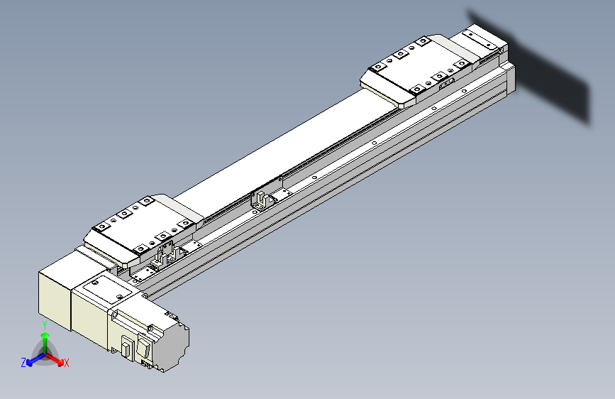 TPA GCBS系列带式直线轴双滑块型-TPA-GCBS-80-P60-L150-DL-M20-N3