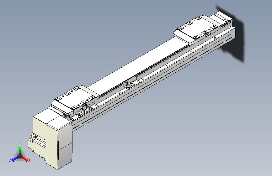TPA GCBS系列带式直线轴双滑块型-TPA-GCBS-80-P60-L175-RP-M20-N3