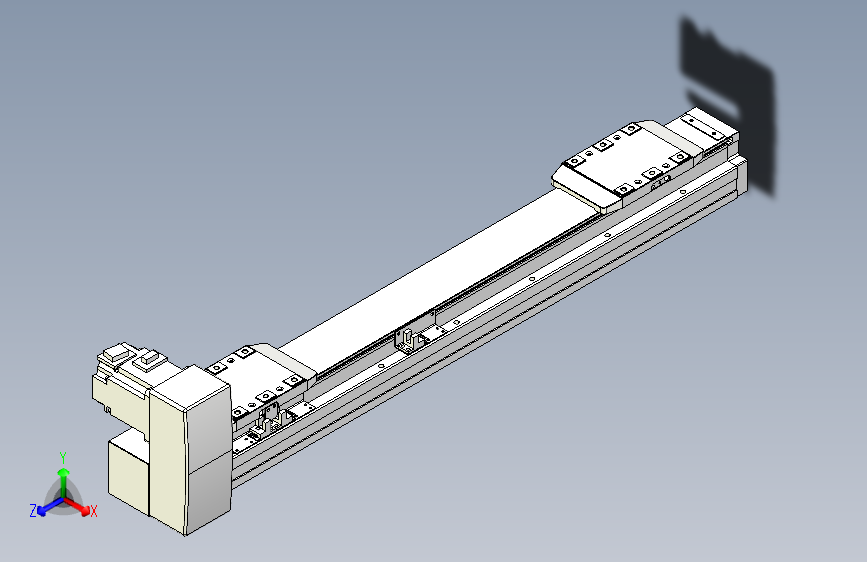 TPA GCBS系列带式直线轴双滑块型-TPA-GCBS-80-P60-L175-RU-M20-N3