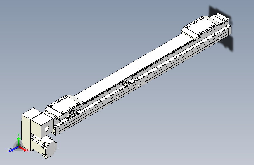 TPA GCBS系列带式直线轴双滑块型-TPA-GCBS-80-P60-L275-LP-M20-N3