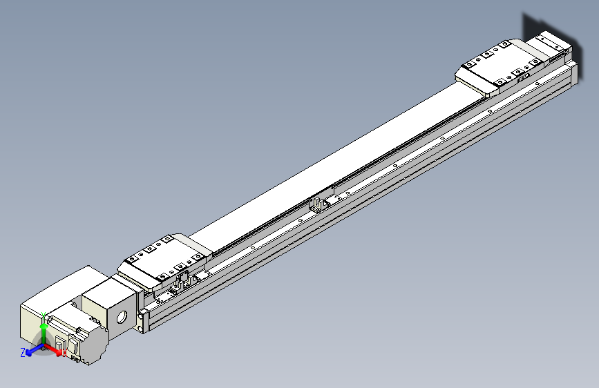 TPA GCBS系列带式直线轴双滑块型-TPA-GCBS-80-P60-L275-QL-M20-N3