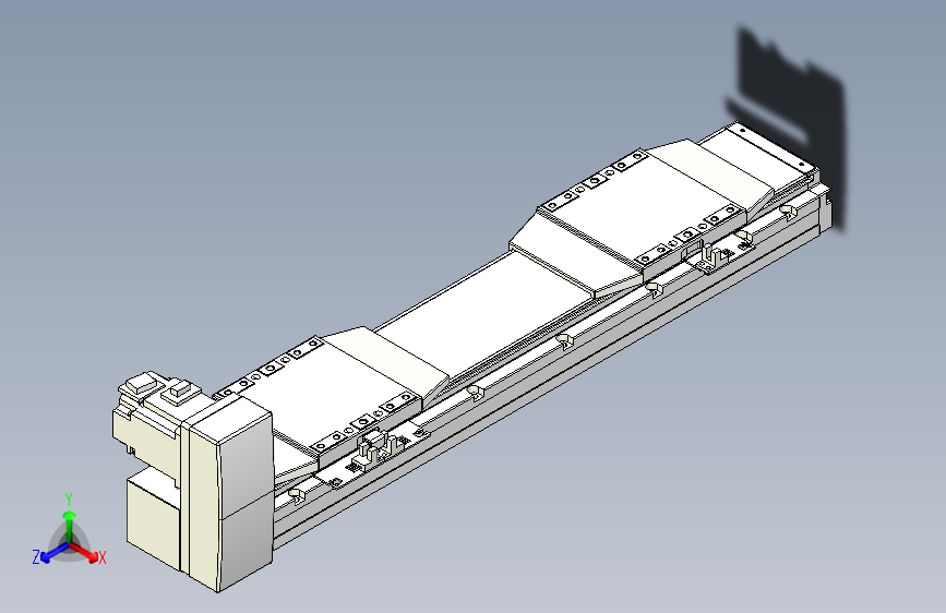 TPA GCBS系列带式直线轴双滑块型-TPA-GCBS-120-P70-L75-RU-M20-N3