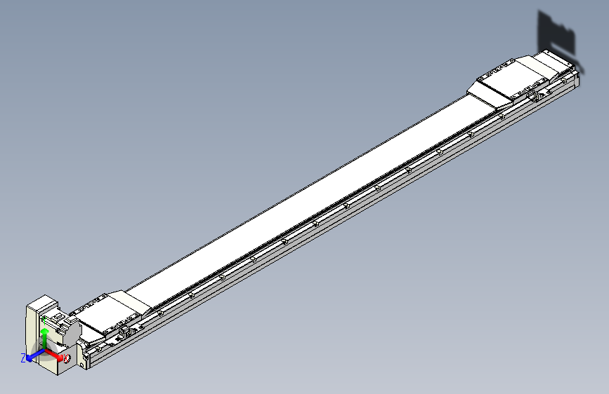 TPA GCBS系列带式直线轴双滑块型-TPA-GCBS-120-P70-L550-LU-M20-N3
