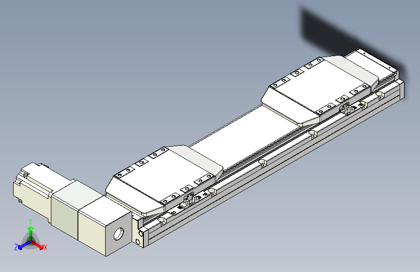 TPA GCBS系列带式直线轴双滑块型-TPA-GCBS-150-P80-L100-DR-M75-N3