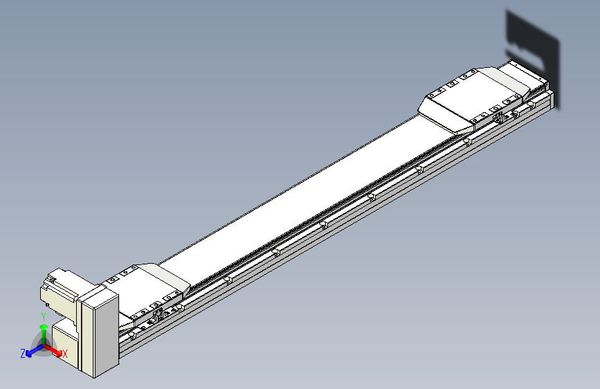 TPA GCBS系列带式直线轴双滑块型-TPA-GCBS-150-P80-L400-RU-M75-N3