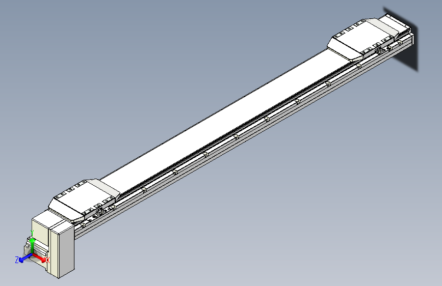 TPA GCBS系列带式直线轴双滑块型-TPA-GCBS-150-P80-L550-RP-M75-N3