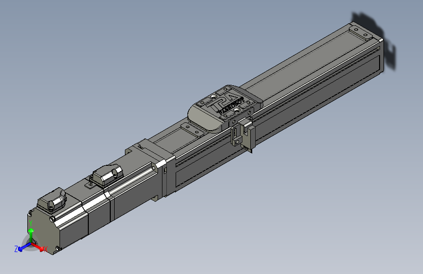 TPA HCR系列滚珠丝杠直线轴，带导轨全闭-TPA-HCR-40S-0802C-L120-M-C-P10-N3