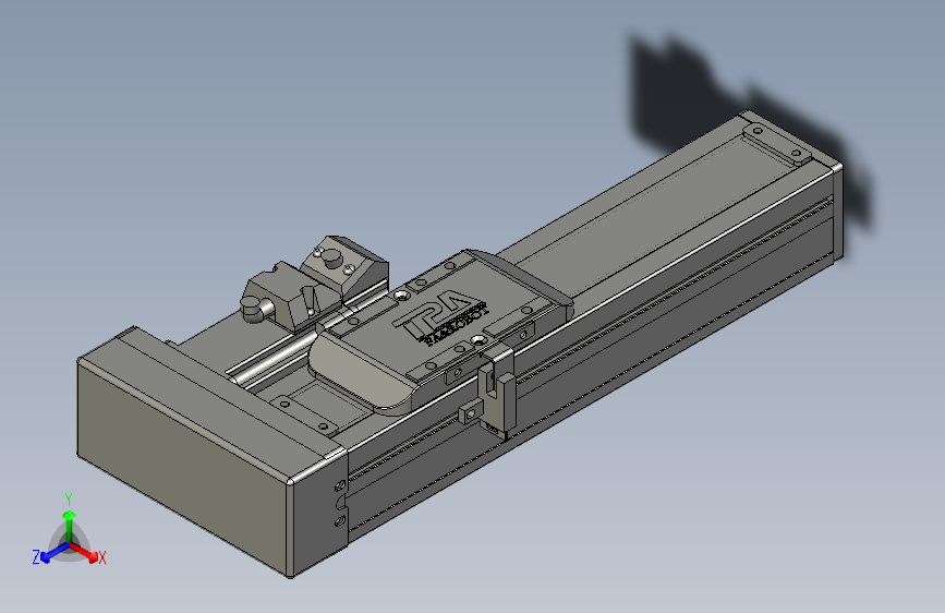 TPA HCR系列滚珠丝杠直线轴，带导轨全闭-TPA-HCR-50S-1210C-L100-ML-C-P10-N3