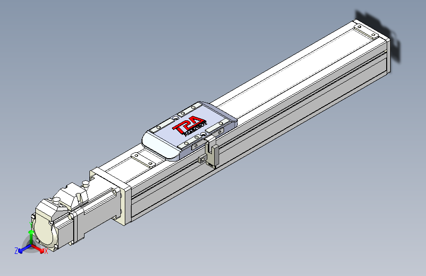 TPA HCR系列滚珠丝杠直线轴，带导轨全闭-TPA-HCR-50S-1210C-L180-M-C-P10-N3